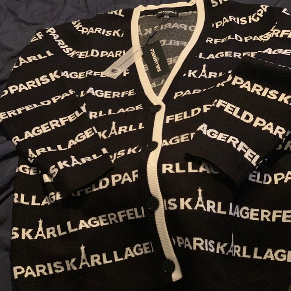 KARL LAGERFELD CARDIGAN - Picture 3 of 4